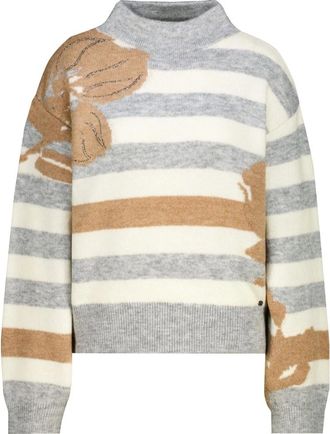 Monari Elegante Maglione in Maglia - - Knitwear - Donna - Multicolore - 2XL