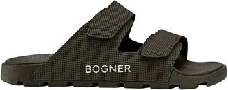 Bogner Biarritz Slide - Heren - Sandalen - Groen - 41 EU - Schoenen