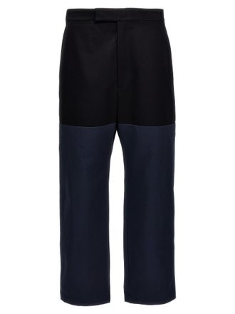 Thom Browne Mens Unconstructed Combo Pants