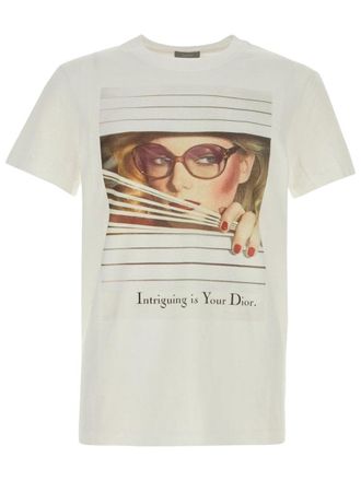 Dior T-Shirt mit Aufdruck