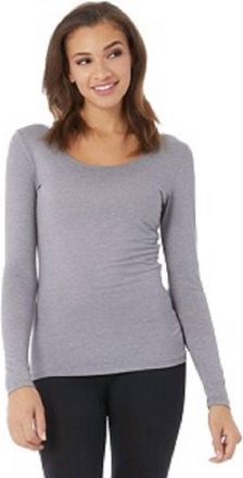 32 Degrees Cozy Heat Underwear Top In Gray