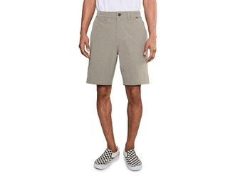 Hurley Phantom Microcheck Walkshorts 20 Mens Shorts Woodside : 34 9, Cotton/Mesh/Polyester