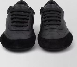 Dolce & Gabbana leather lace-up sneakers