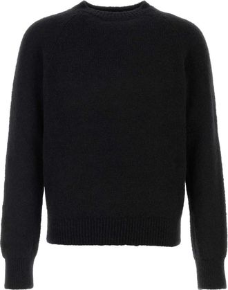 Dries Van Noten Black Crew Neck Sweater