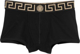 Versace Ondergoed, Heren, Zwart, XL, Katoen, Cotton-Jersey Trunks