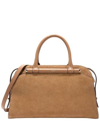 Cole Haan Catherine Medium Suede Satchel