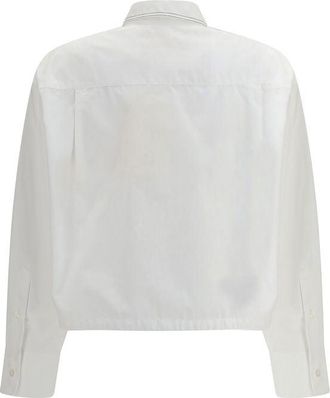 Marni Womens White Cotton Shortsleeve Shirt