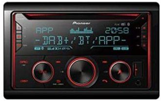Pioneer Authentic Jeans Fh-s820dab Receptor Multimedia Para Coche Negro 200 W Bluetooth