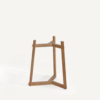 AM.PM Eikenhouten standaard voor Florian-plantenbak, H23 en H33 cm, GRAYSON