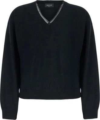 Fabiana Filippi Mujer, Jerseys, Negro, Talla: M