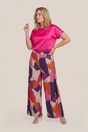 Mart Visser Aiden Print Broek Plum / Multi Maxi