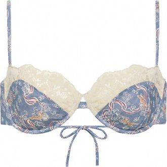 Montce Swim Womens Lena Bikini Top In Cupid