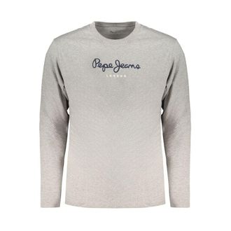Pepe Jeans London Grigio Katoenen Heren T-Shirt