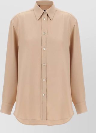Brioni silk long-sleeve shirt