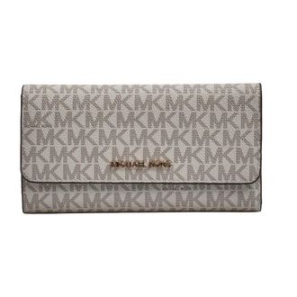 Michael Kors Large Wallet - female - Michael Kors - Wallets & Cardholders - Beige - ONE SIZE - Accessories
