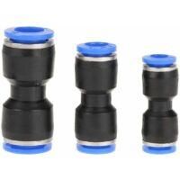 OEM 30 Conectores Neum&aacute;ticos Rectos, 10 Mm, 8 Mm, 6 Mm, Conectores De Manguera De Inserci&oacute;n, Conector Neum&aacute;tico Recto, Conectores De Liberaci&oacute;n R&aacute;pida - C