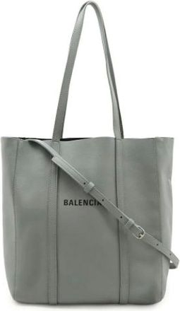 Balenciaga Pre-owned Tote Bags, female, Gray, Size: ONE SIZE Pre-owned Vintage Tote Bag