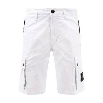 Stone Island Heren, Korte broeken, Blauw, Maat: W31 Katoen