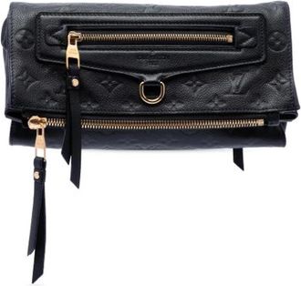 Louis Vuitton Pre-owned Petillante - Dames - Vintage Clutch - Blauw - ONE Size - Leer - Vintage