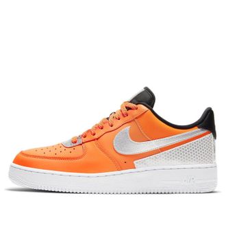 Nike x 3M Air Force 1 07 SE Total Orange CT2299-800