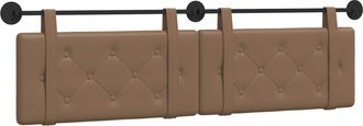 vidaXL Cabecero Colgante Capuchino Cuero Sint&eacute;tico Vidaxl