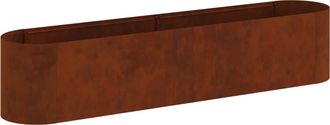 vidaXL Cama De Jard&iacute;n Elevada Acero Oxidado 200 X 40 X 40 Cm Vidaxl