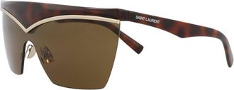 Saint Laurent Womens Sl614mask 99Mm Sunglasses