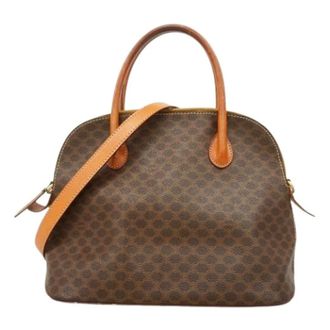 Celine Pre-owned Handbags, female, Brown, Size: ONE SIZE Pre-owned Vintage Handbag