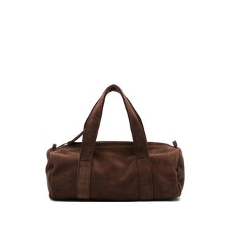 Gimaguas Mini Claudia Suede Barrel Tote Bag
