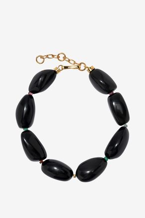 Lizzie Fortunato Choker-Halskette aus Glas und Steinen Lobos