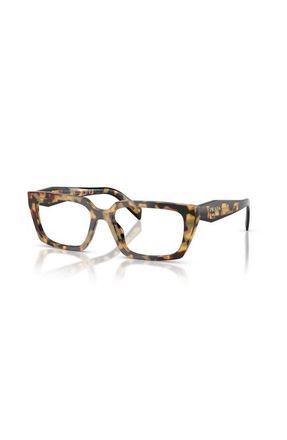 Prada 53mm Rectangle optical glasses in Tortoise at Nordstrom