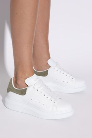 Alexander McQueen Sports Shoes With Logo, Womens, White