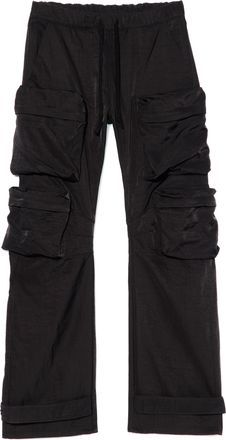 Cult of Individuality Cults Baggy Cargo 610 Jeans in Black Nylon