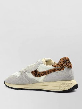 Autry leather nylon low-top sneakers