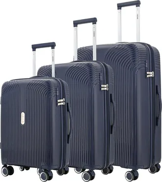 Izod Sabina 3Pc Premium Lightweight Hard Shell Luggage Set