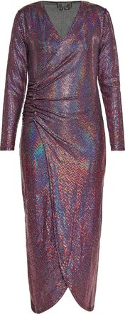 Faina Jurk Dames Roze Veelkleurig