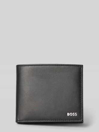 HUGO BOSS Portemonnaie aus Rindsleder Modell RANDY in Black, Gr&ouml;&szlig;e 1