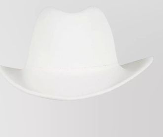 Studio rabbit fur fedora hat