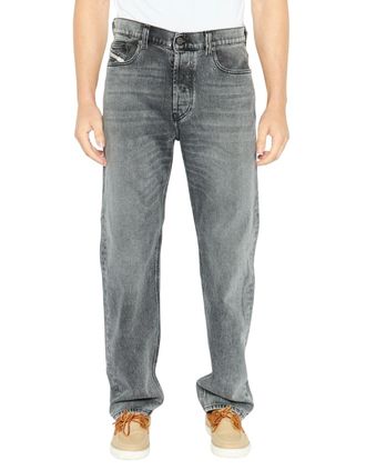Diesel Mens Diesel 2010 D-Macs Light Grey Denim Pants - Size: W28 / 32l