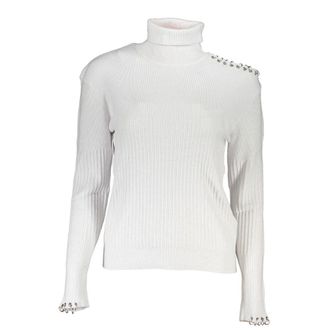 Patrizia Pepe Grigio Poliammide Women Sweater Womens Turtleneck