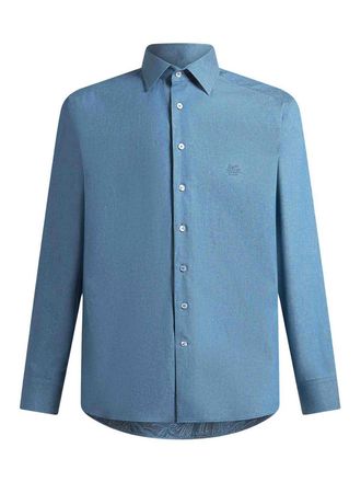 Etro Light Blue Cotton Shirt