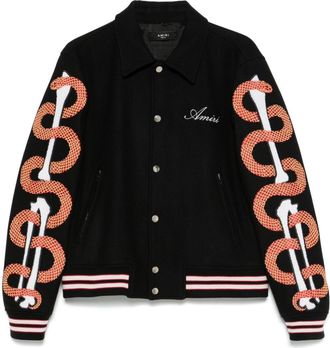 Amiri Snake Bones jacket - Black