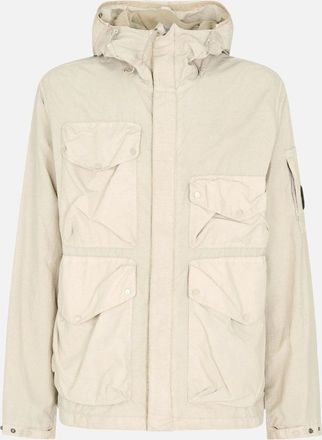 C.P. Company Mens FLATT NYLON JACKET - Grey - Size: 40/Regular