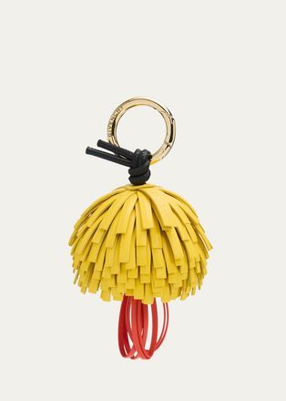 Givenchy Petal Draped Leather Bag Charm