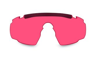 Wiley X Saber Advanced Replacement Shield, Vermillion, Medium/X-Large