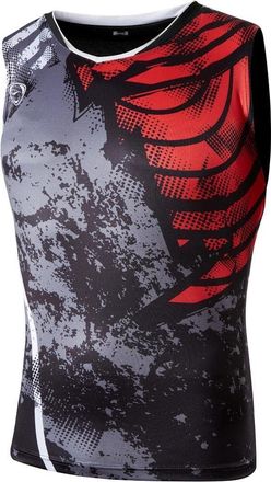 Jeansian Mens Sport Compression Running Sleeveless Shirt Tank Top Vest LSL334 Black XL