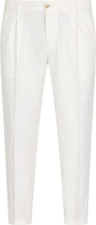 BRIGLIA 1949 Uomo, Pantaloni, Bianco, M, new