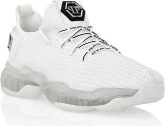 Philipp Plein Runner Hyper $Hock Unisex in White at Nordstrom, Size 45