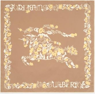 Burberry Floral EKD Silk Scarf