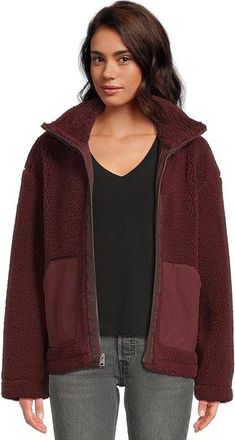 Levi's Sherpa Teddy Jacket Womens Jacket Port : LG, Polyester